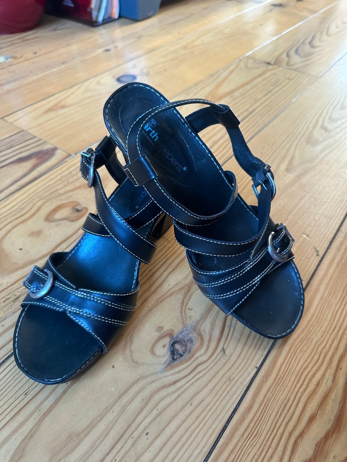 Timberland Earthkeepers sandalen - Zwart, Zwart, Gedragen, Sandalen of Muiltjes, Ophalen of Verzenden