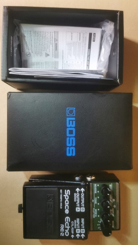Boss RE2 Space Echo, Ophalen of Verzenden, Zo goed als nieuw, Delay of Echo