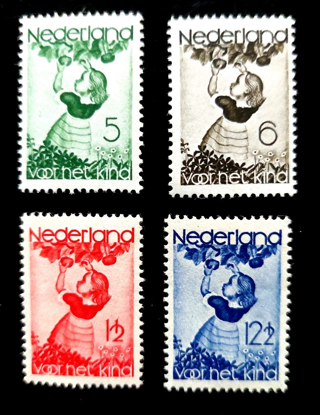 Kinderzegels 1935 Postfris., Ophalen of Verzenden