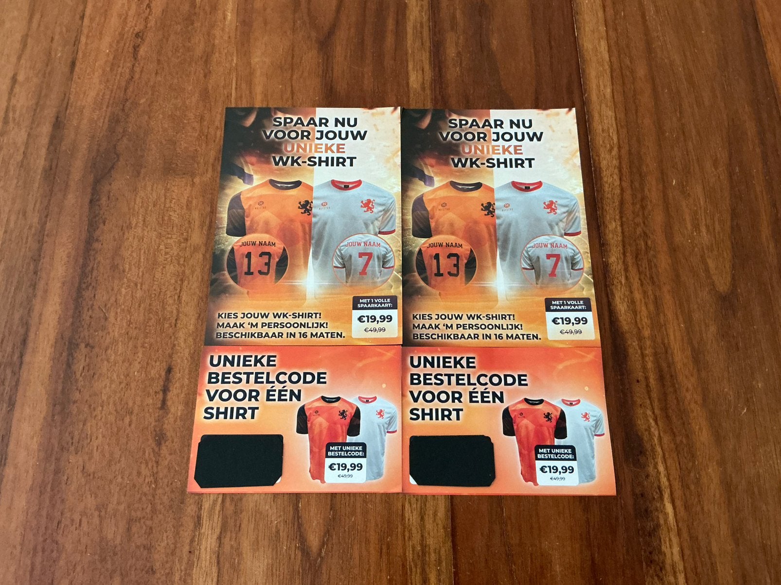 WK Shirt Jumbo 2 Codes, Jumbo, Ophalen of Verzenden