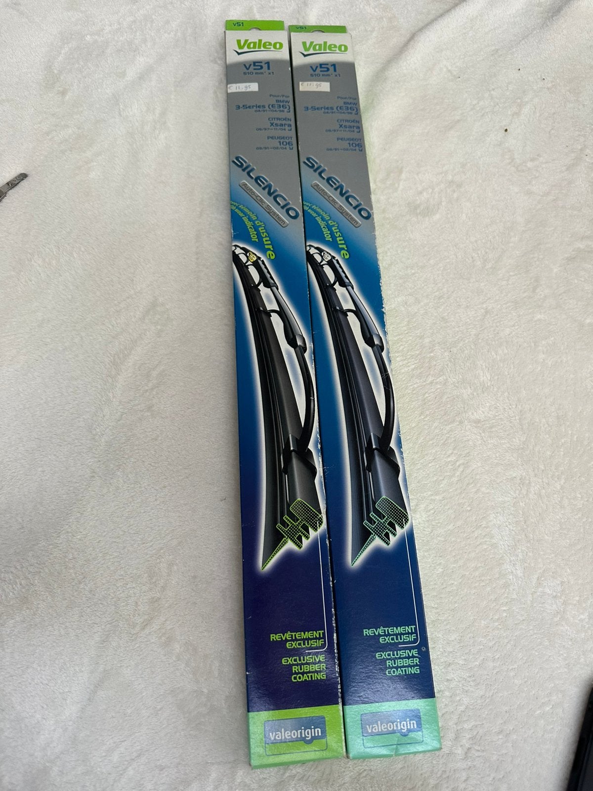 Set van 2 Valeo ruitenwissers V51 510mm voor diverse auto's, Auto-onderdelen, Ophalen of Verzenden, Nieuw, BMW