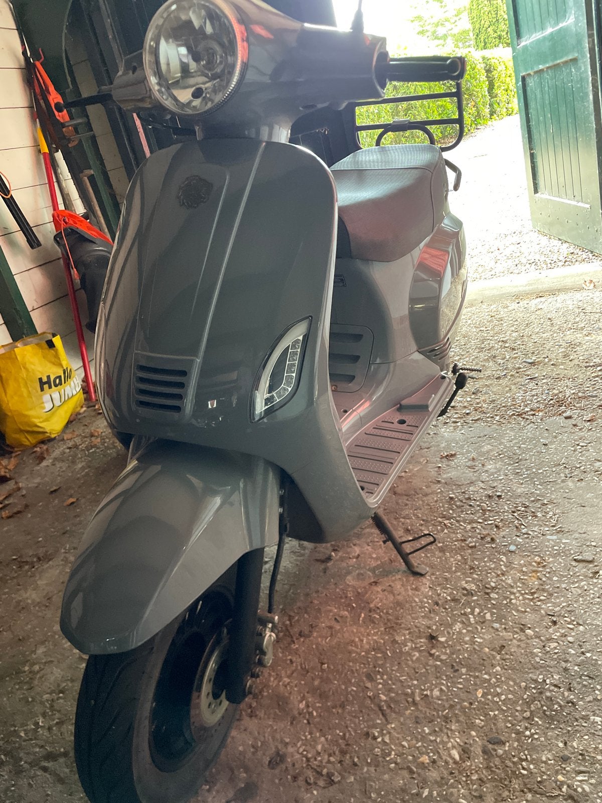 Lion O-50 Scooter 50cc - Grijs, Ophalen of Verzenden, Gebruikt, Benzine, Overige merken