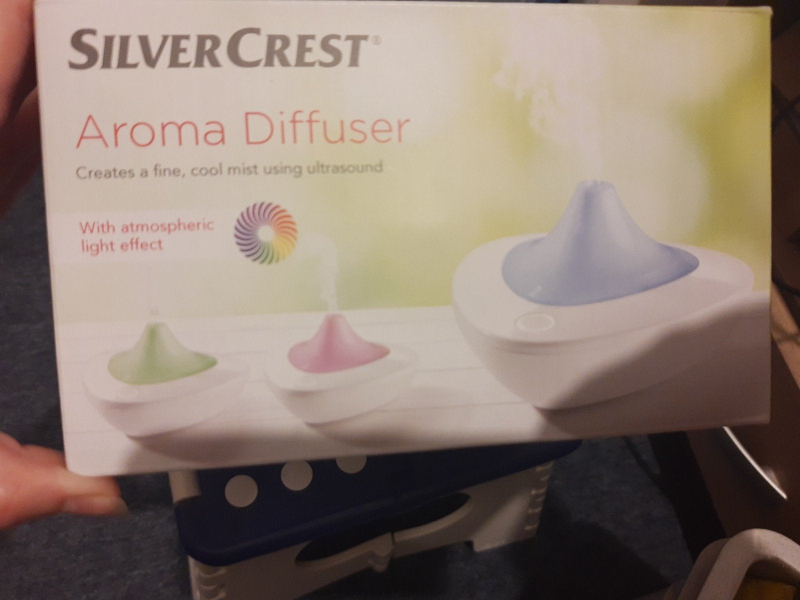 Aroma diffuser, Ophalen of Verzenden, Zo goed als nieuw, Luchtbevochtiger