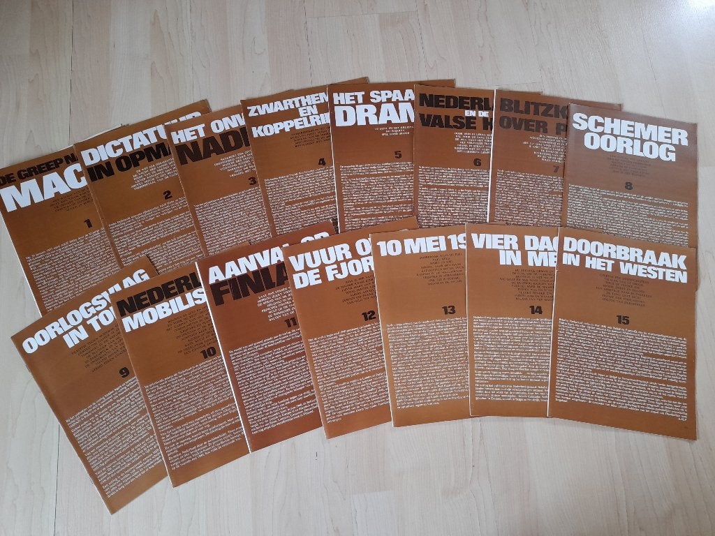 BERICHT VAN DE TWEEDE WERELDOORLOG deel 1 tm 19, 21 tm 83;, Boeken, Ophalen of Verzenden, Voor 1940, Gelezen, Algemeen
