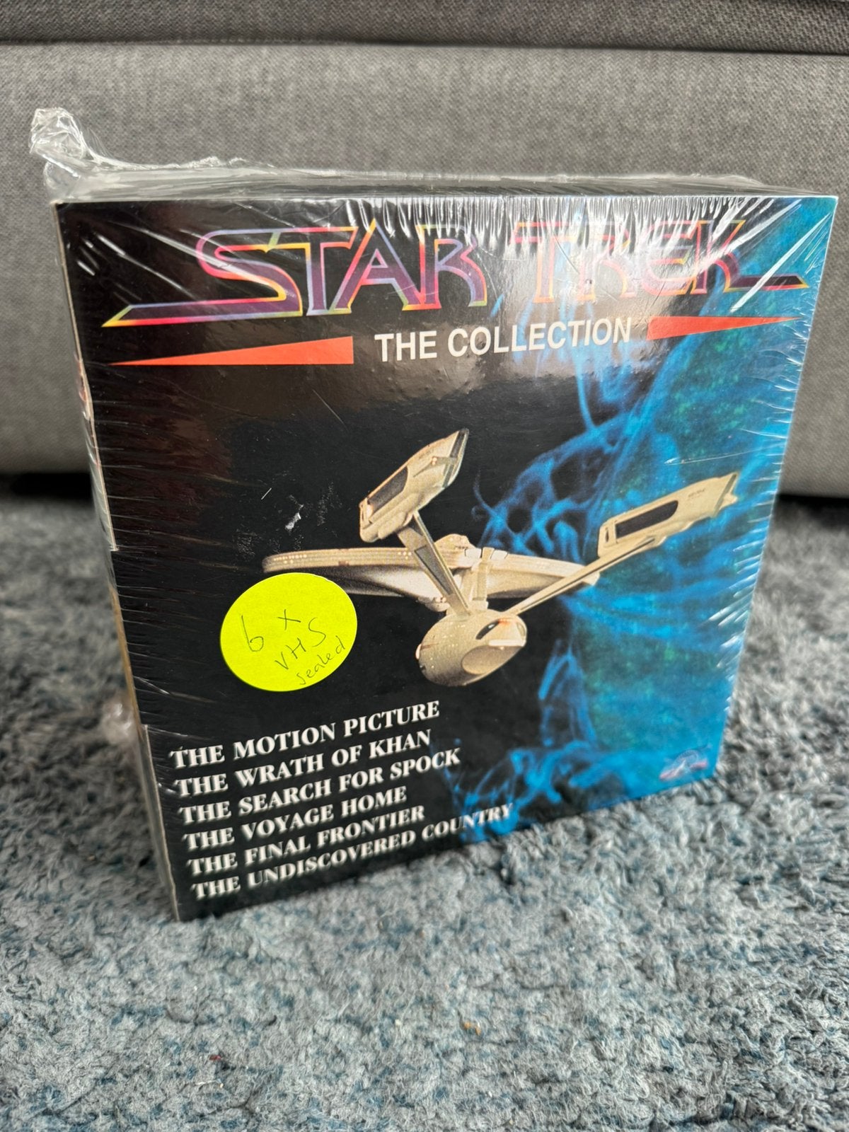 Star Trek The Collection 6x VHS Box Sealed Nieuw!, Cd's en Dvd's, VHS | Film, Alle leeftijden, Ophalen of Verzenden, Nieuw in verpakking