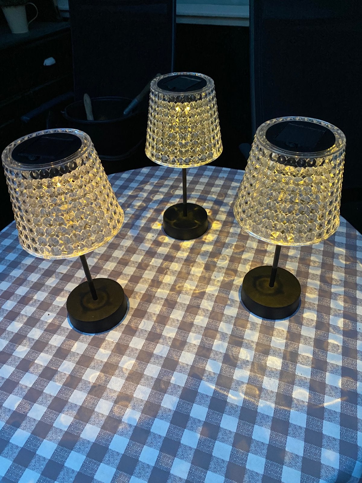 3 lampen op zonne energie, Zonne-energie, Kunststof, Minder dan 50 watt, Overige typen