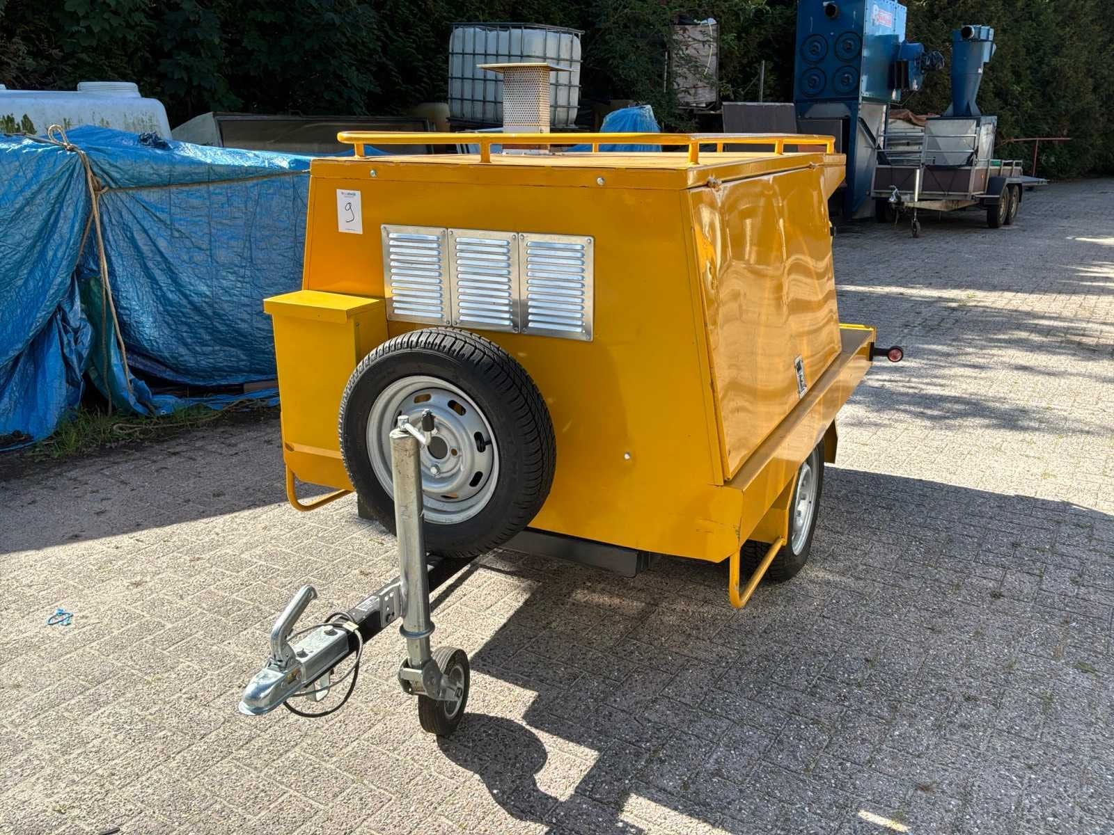 Schlegl FS75 Stoomreiniger in aanhangwagen, Gebruikt