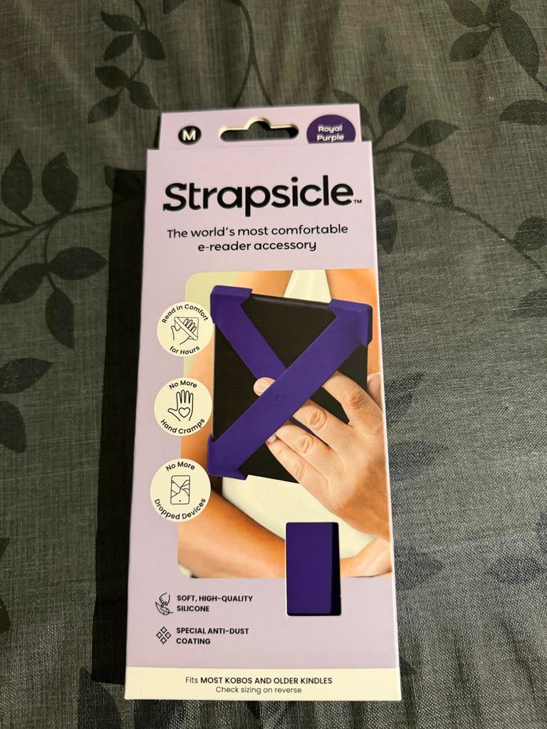 Strapsicle M Royal Purple e-reader accessoire, Computers en Software, E-readers, Nieuw, Ophalen of Verzenden