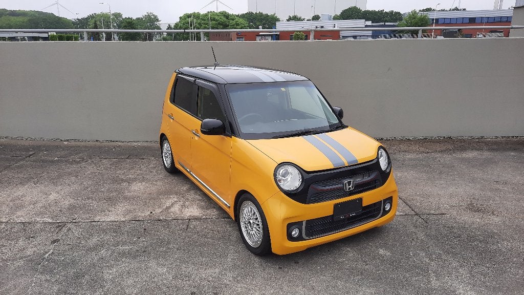 Honda N-One Premium Tourer, Auto's, Stof, 64 pk, Overige carrosserieën, 800 kg