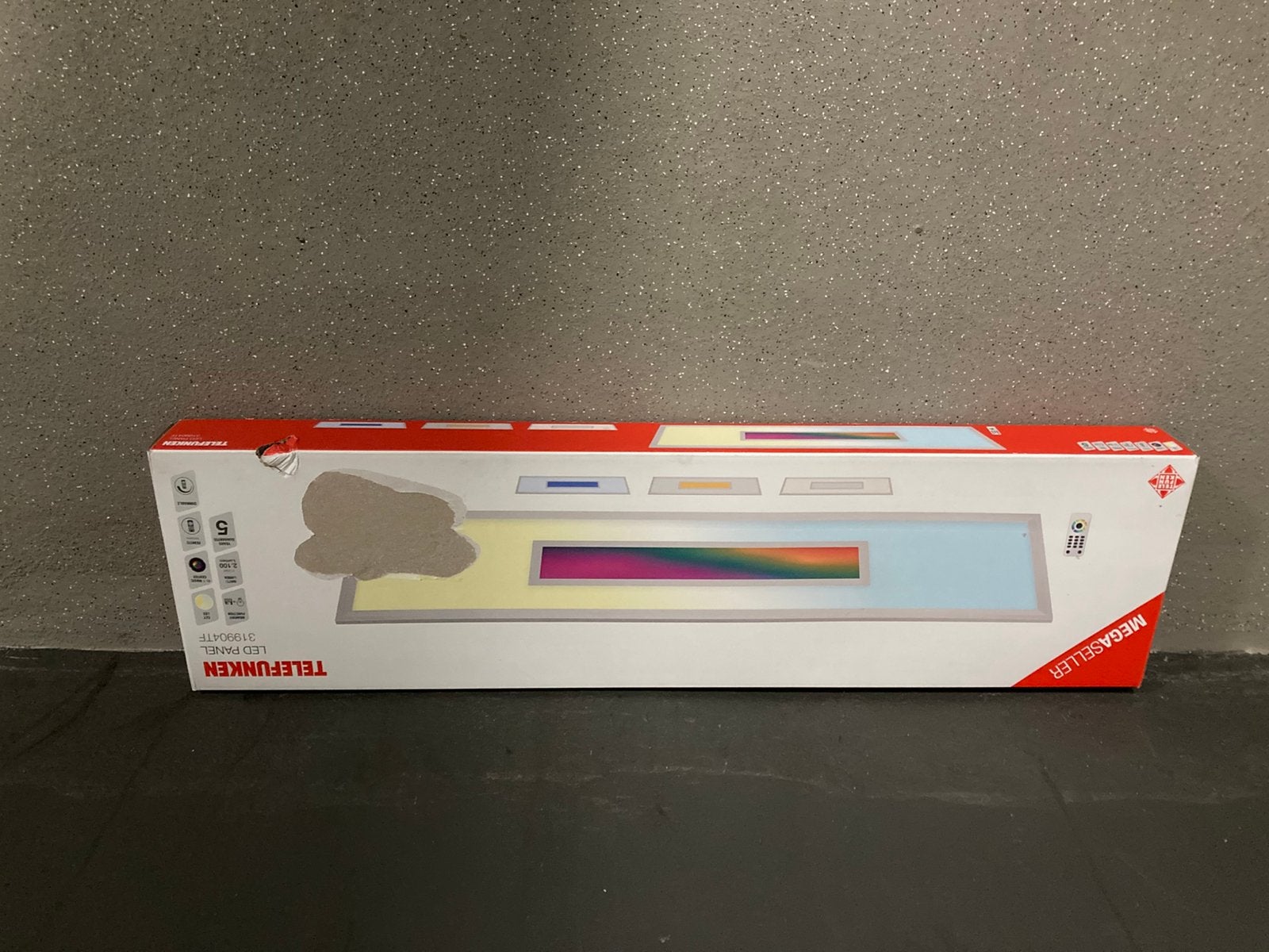 Led lamp met afstandsbediening, Ophalen of Verzenden, Zo goed als nieuw