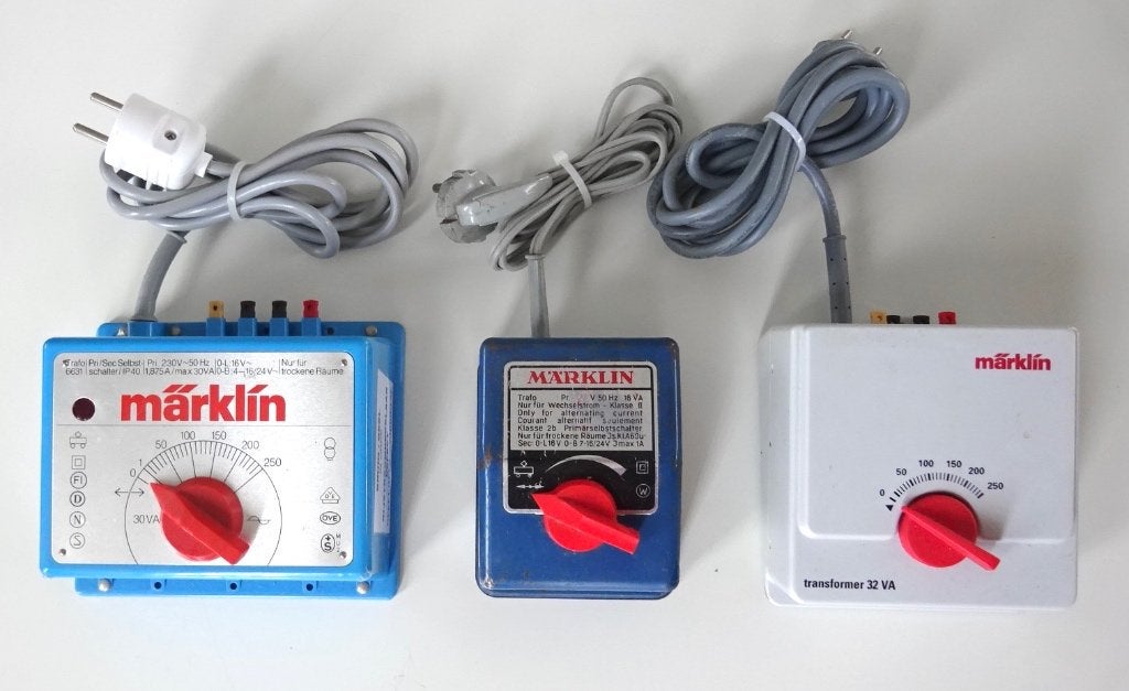 3 Marklin transformatoren - met kwaaltjes, Gebruikt, Ophalen of Verzenden, Analoog, Märklin