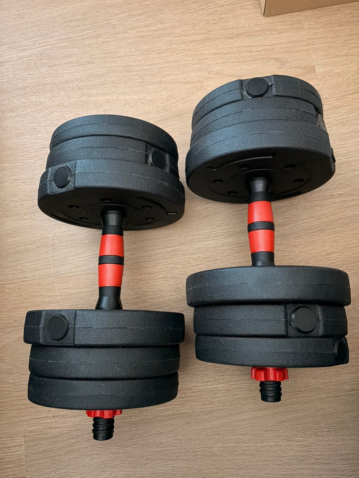 Dumbellset 2x 10KG, Ophalen, Zo goed als nieuw, Dumbbell