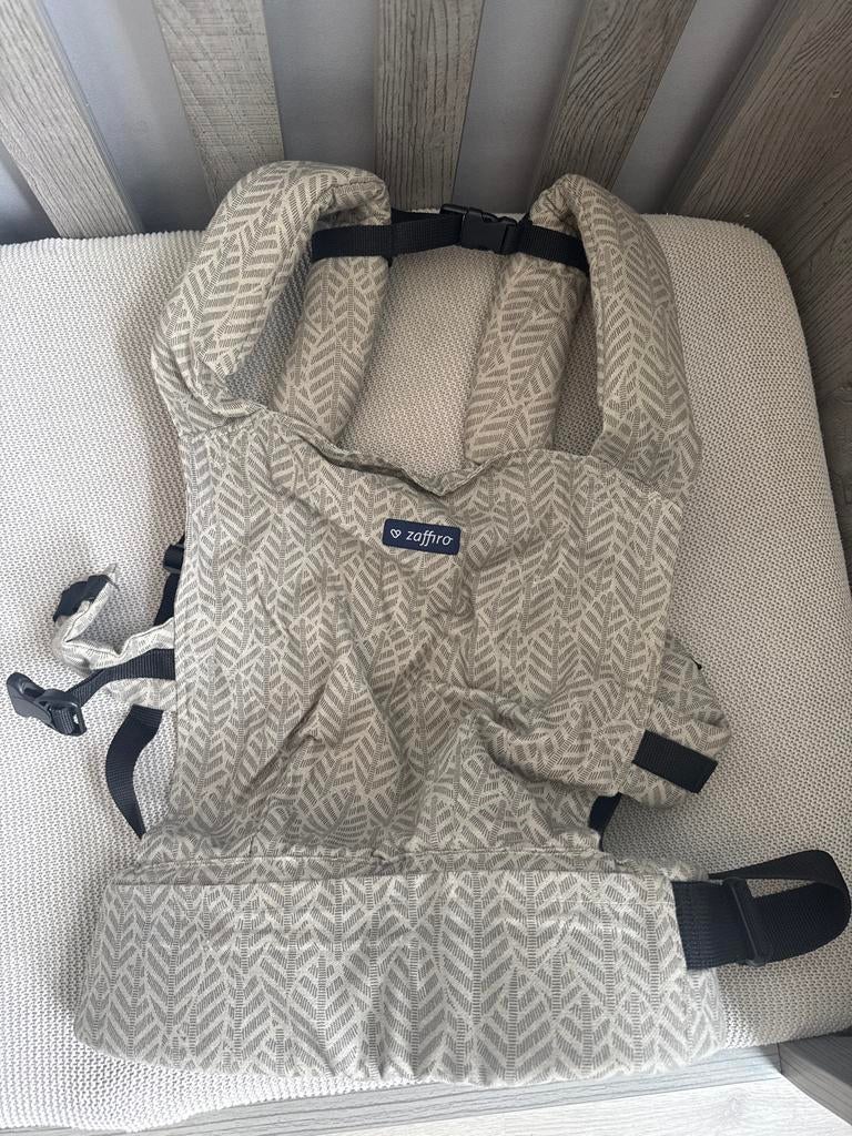 Zaffiro City Beige Leaves Ergonomische Draagzak, Kinderen en Baby's, Babydragers en Draagdoeken, Overige merken, Ophalen of Verzenden