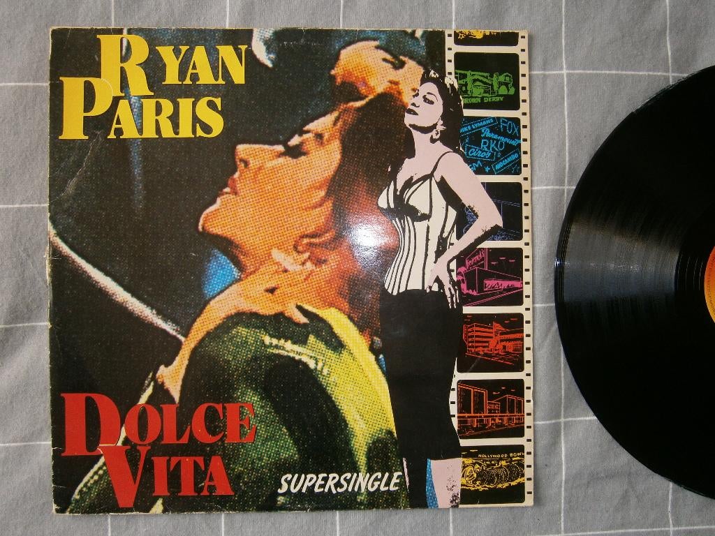 Ryan Paris – Dolce Vita. 1984. CBS. Pop Dance Italo Disco, Ophalen, Gebruikt, Fotohoes, 1980 - 1989