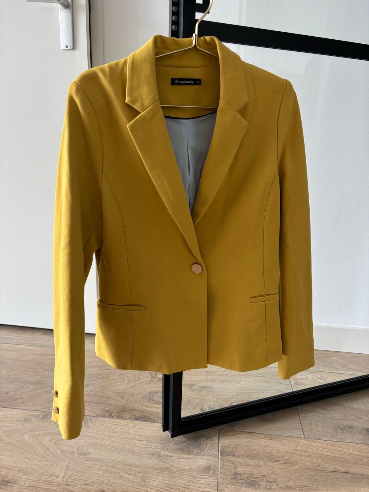 Soulmate Geel Jasje Maat M, Kleding | Dames, Maat 38/40 (M), Geel, Ophalen of Verzenden, Zo goed als nieuw