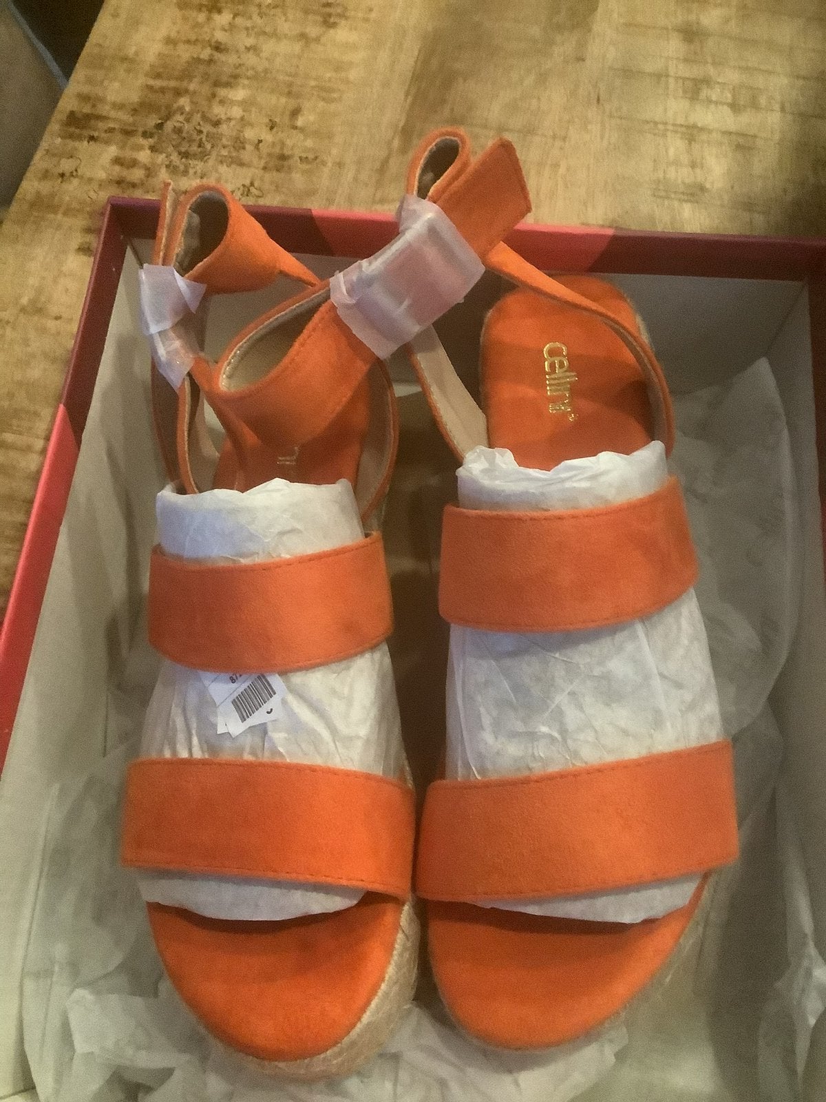 Mooie espadrilles, Nieuw, Oranje, Ophalen of Verzenden, Espadrilles of Moccasins