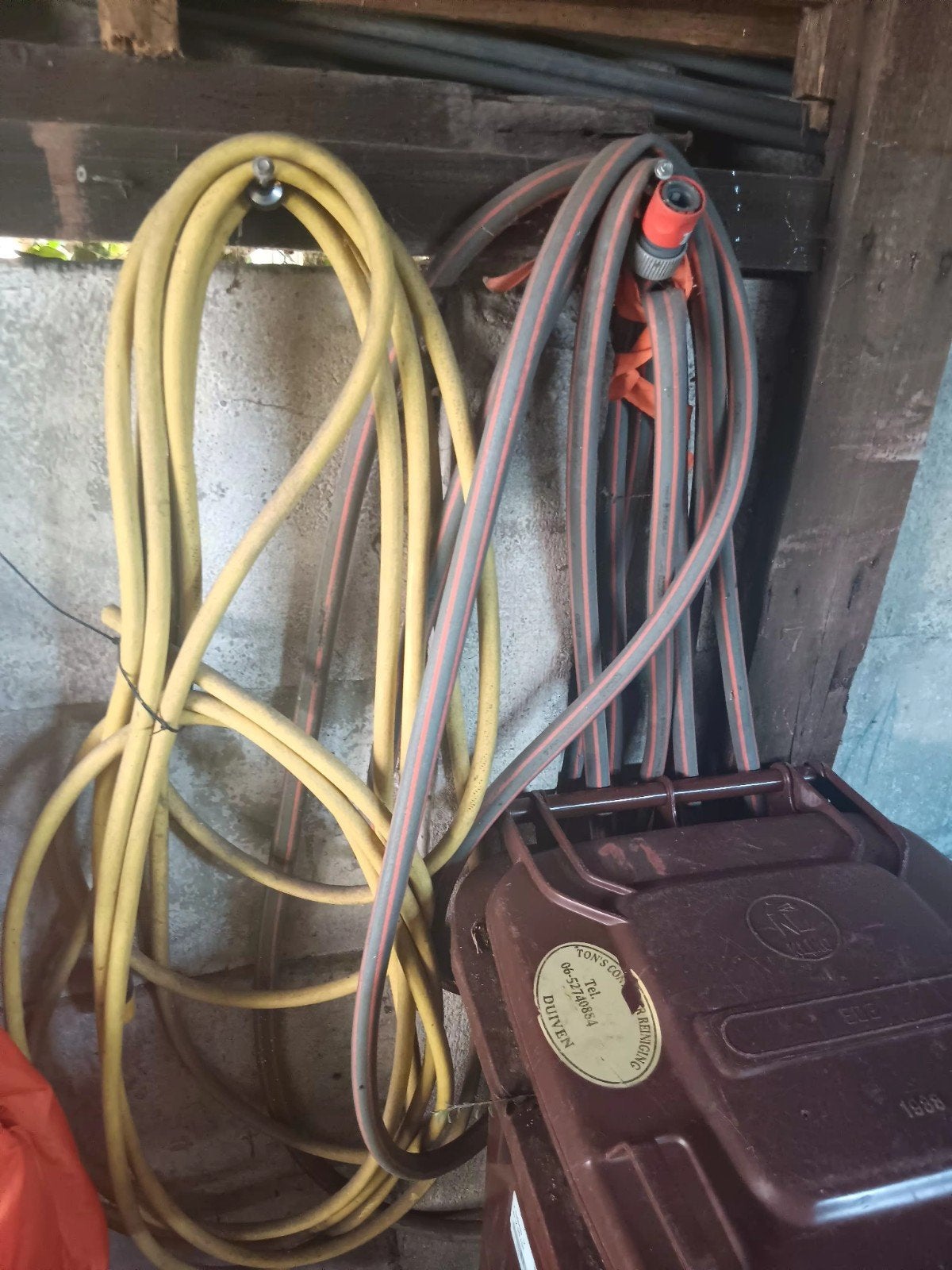 Gardena koppelingen en tuinslangen, Tuin en Terras, Tuinslangen, Ophalen of Verzenden, Gebruikt, Tuinslangkoppeling