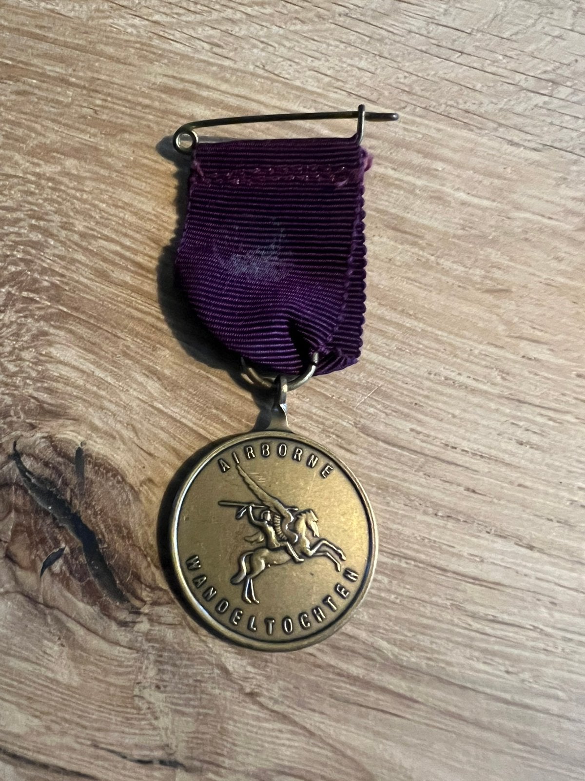 Medaille Airborne Wandeltocht Politie Sport Vereniging., Ophalen of Verzenden, Brons, Nederland