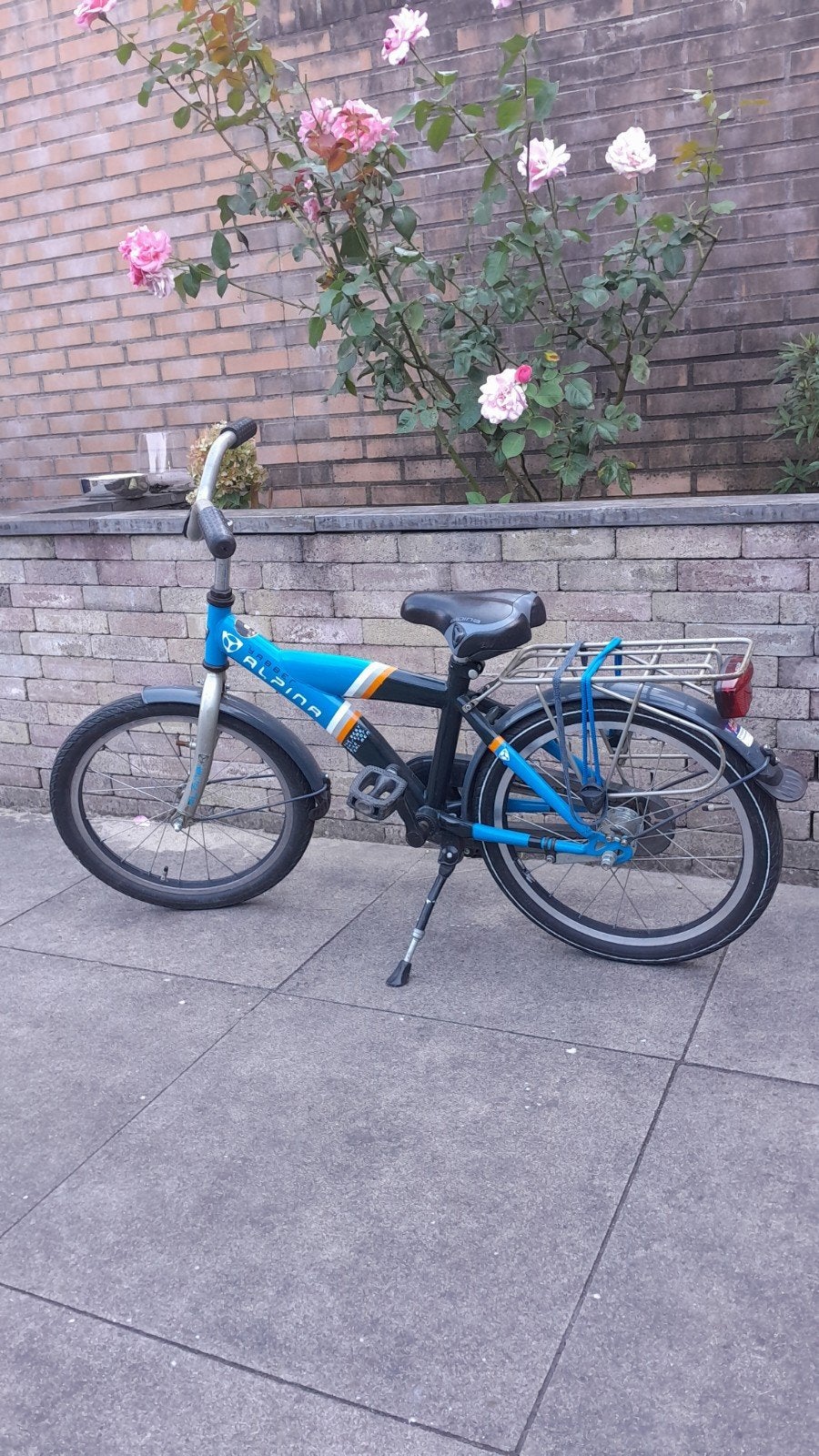 Alpina kinderfiets 18 inch, Ophalen, Terugtraprem, Alpina, 16 tot 20 inch