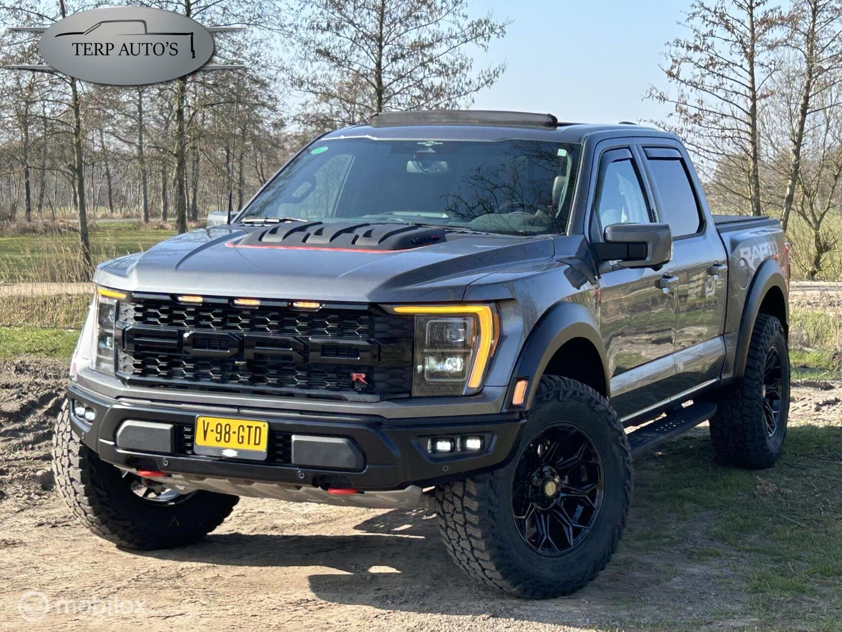 Ford F150 Raptor R 5.2 V8 Supercharged 711pk Prins Lpg, Auto's, Automaat, Gebruikt, 2851 kg, Vierwielaandrijving
