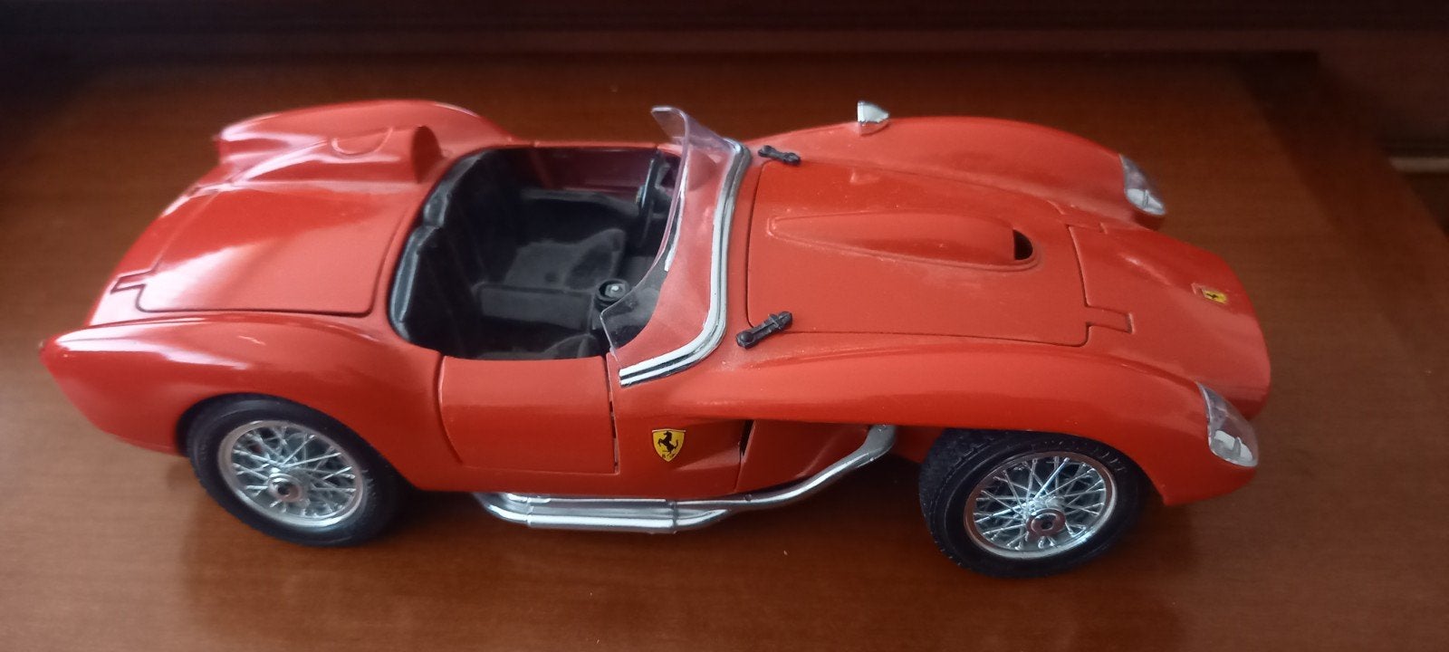 Bburago Ferrari 250 Testa Rossa 1957 - 1:18 modelauto, Hobby en Vrije tijd, Ophalen of Verzenden, Gebruikt, Auto, Bburago