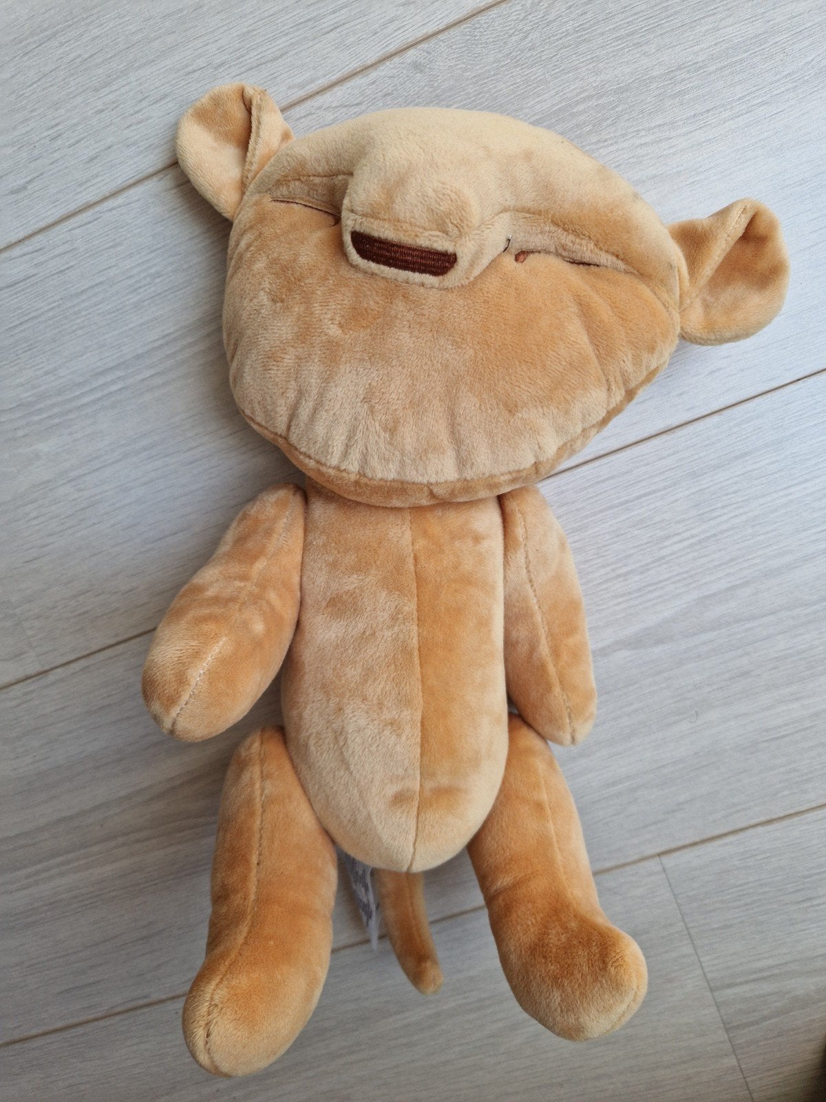 the lion king broadway musical baby simba welp knuffel, Ophalen of Verzenden, Overige figuren, Knuffel