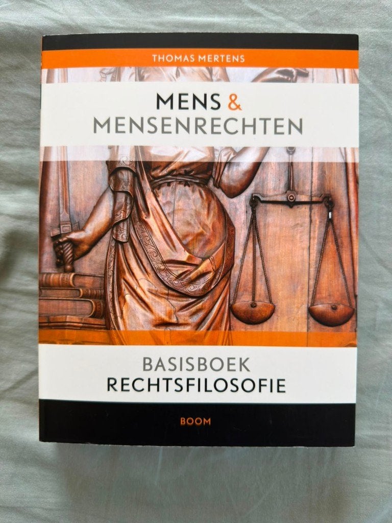 Mens & mensenrechten - Basisboek rechtsfilosofie, Ophalen, Boom, Nieuw, WO