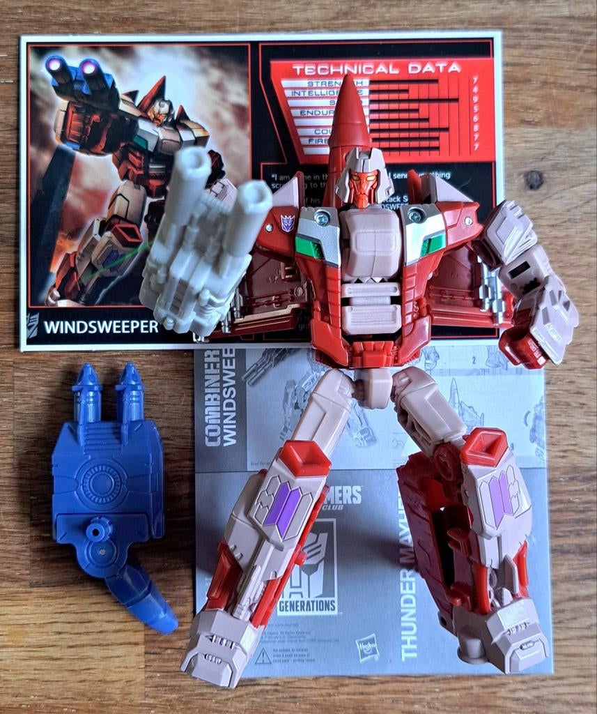 Transformers Windsweeper TFSS 4.0 exclusive, Verzamelen, Transformers, Overige generaties, Ophalen of Verzenden