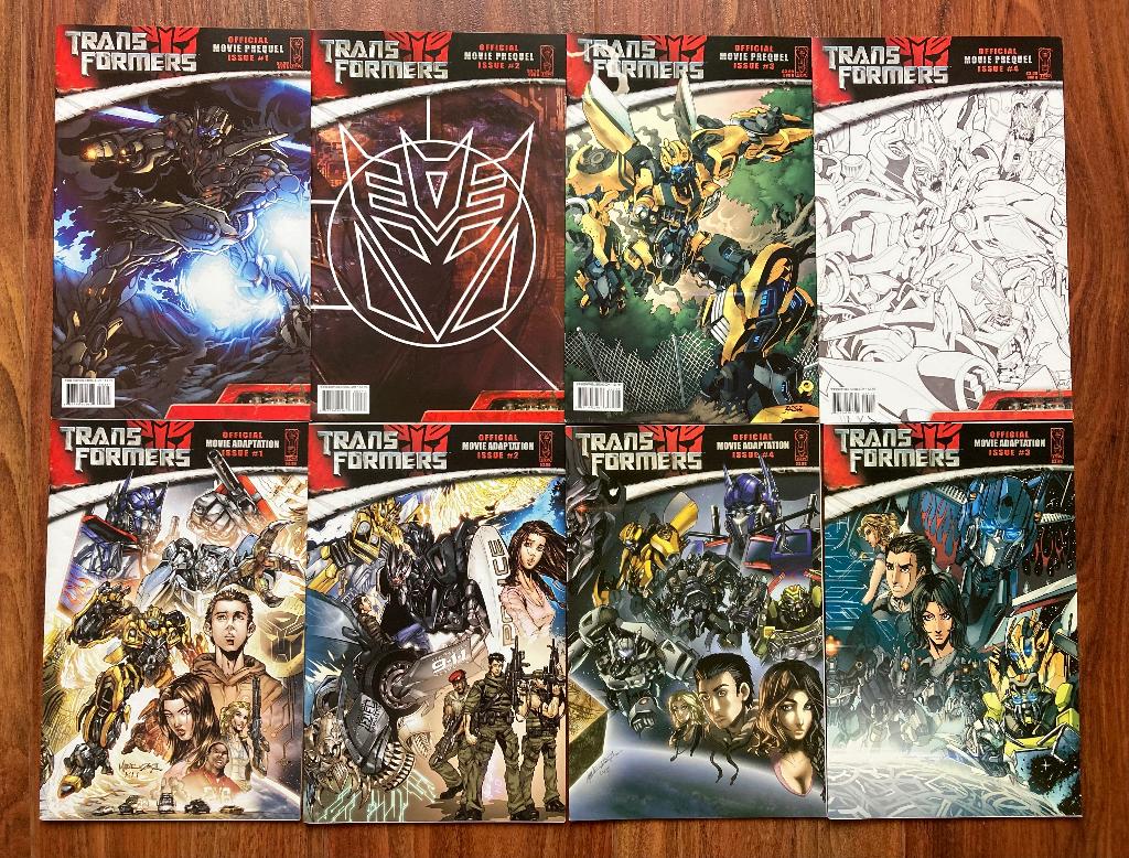 IDW Transformers Movie Prequel & Adaptation Comics, Amerika, Complete serie of reeks, Nieuw, Ophalen of Verzenden