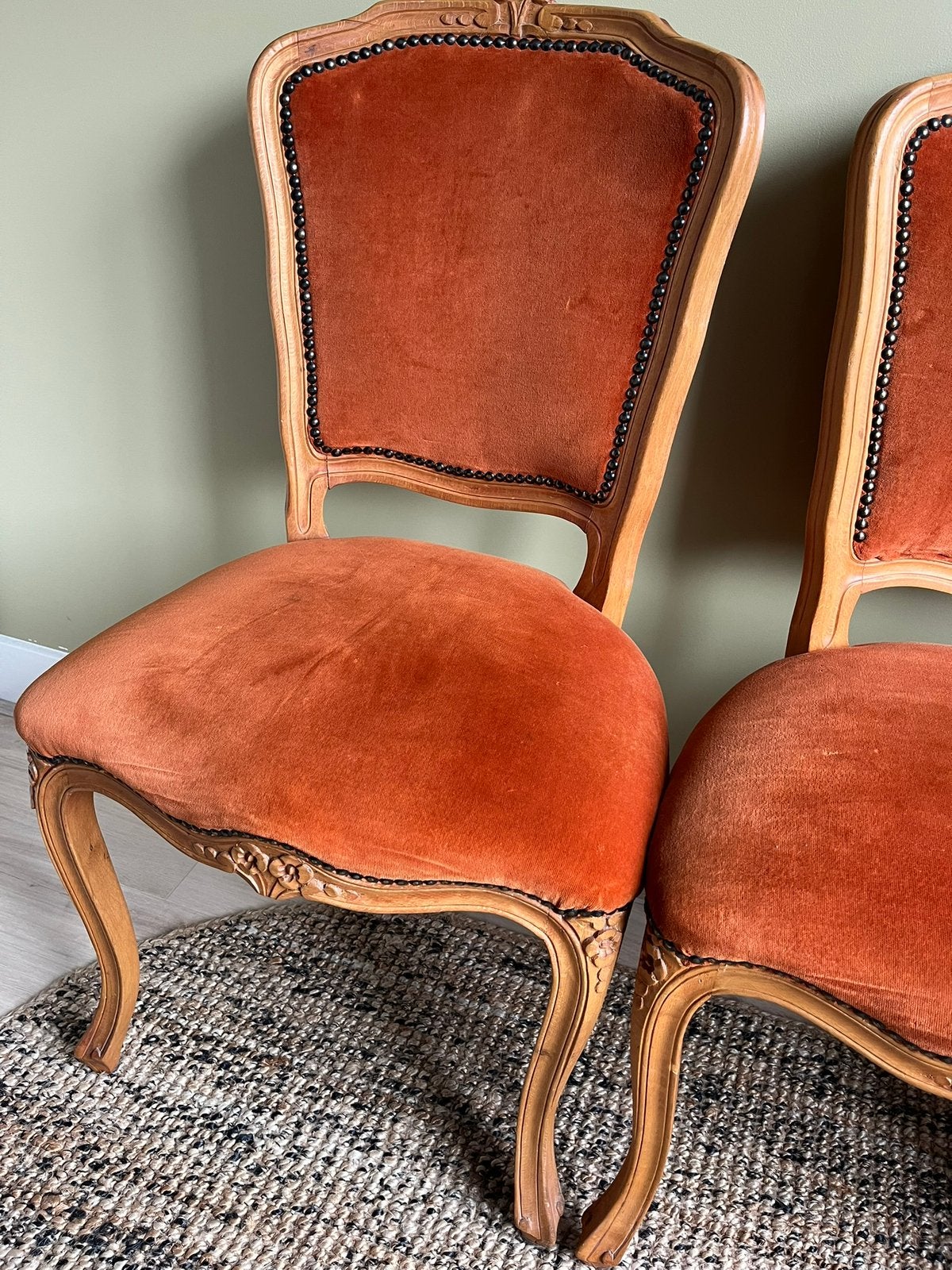 3 vintage, retro stoelen, Ophalen