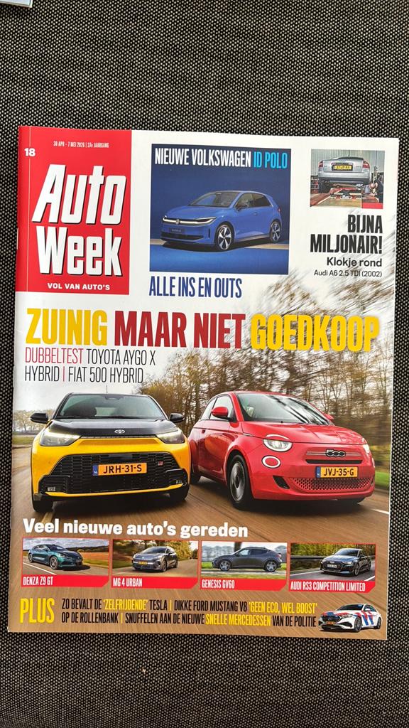Autoweek nummer 18-2026, Boeken, Auto's | Boeken, Ophalen of Verzenden, Nieuw, Algemeen