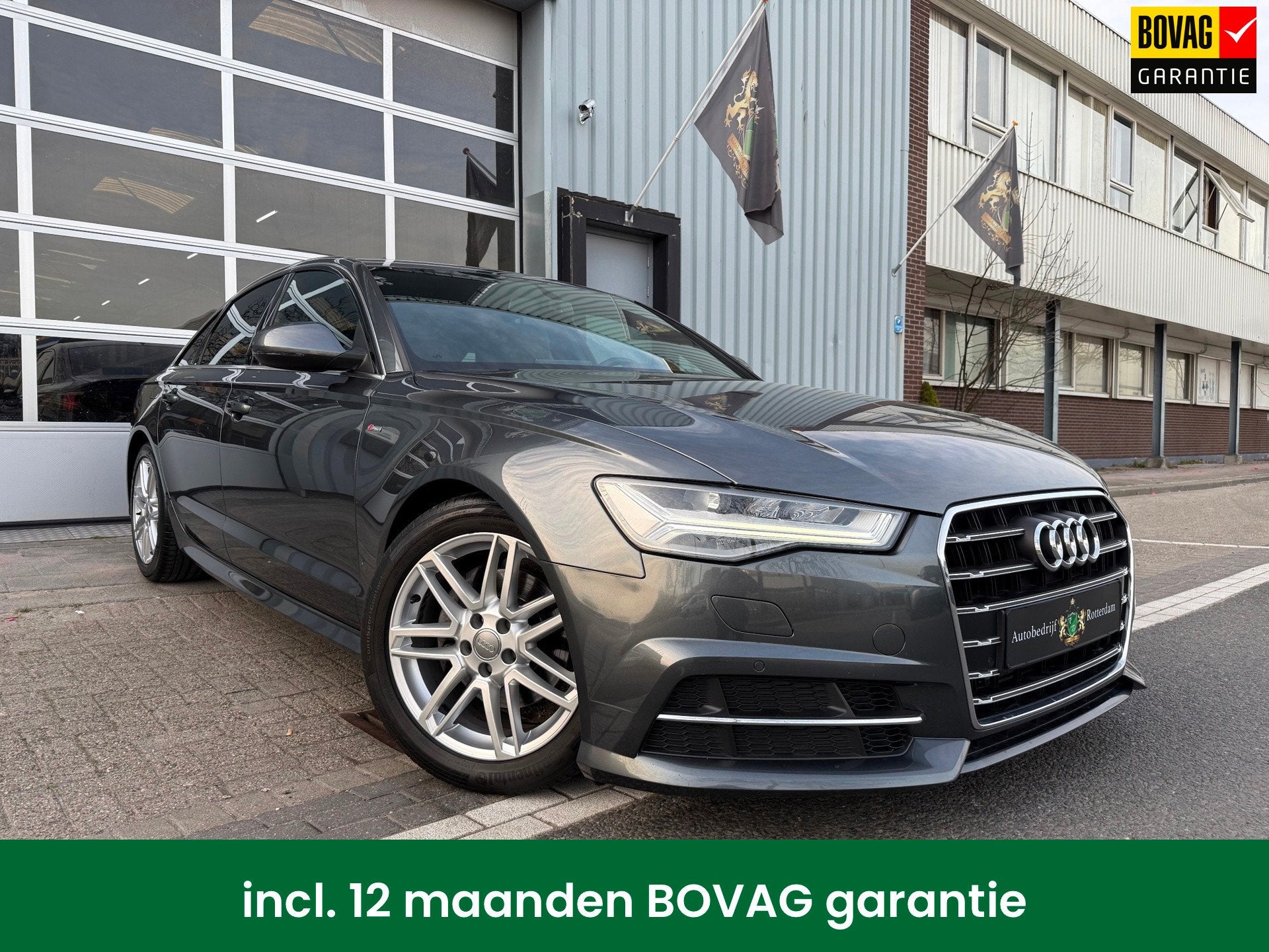 Audi A6 Limousine 1.8 TFSI S-tronic AUT LMV18/PDC/LEER/NAVI, Automatische klimaatregeling, Gebruikt, Bedrijf, Sedan