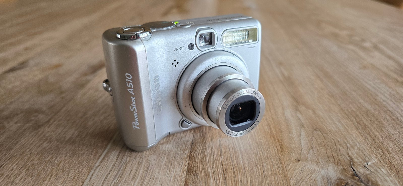 Canon PowerShot A510 Compactcamera, Ingebouwde flitser, Gebruikt, Ophalen of Verzenden, Compactcamera