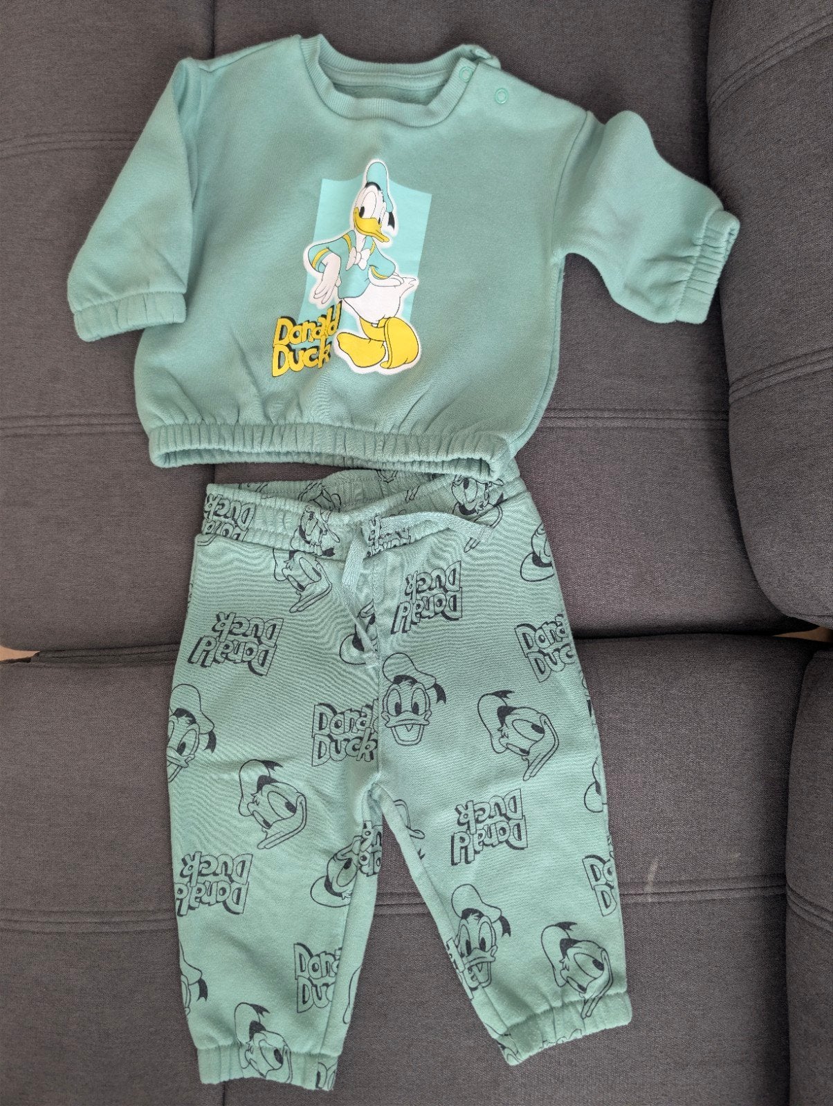 Disney Donald Duck setje - Primark - Maat 74 (6-9 maanden), Ophalen of Verzenden, Zo goed als nieuw, Primark, Jongetje of Meisje