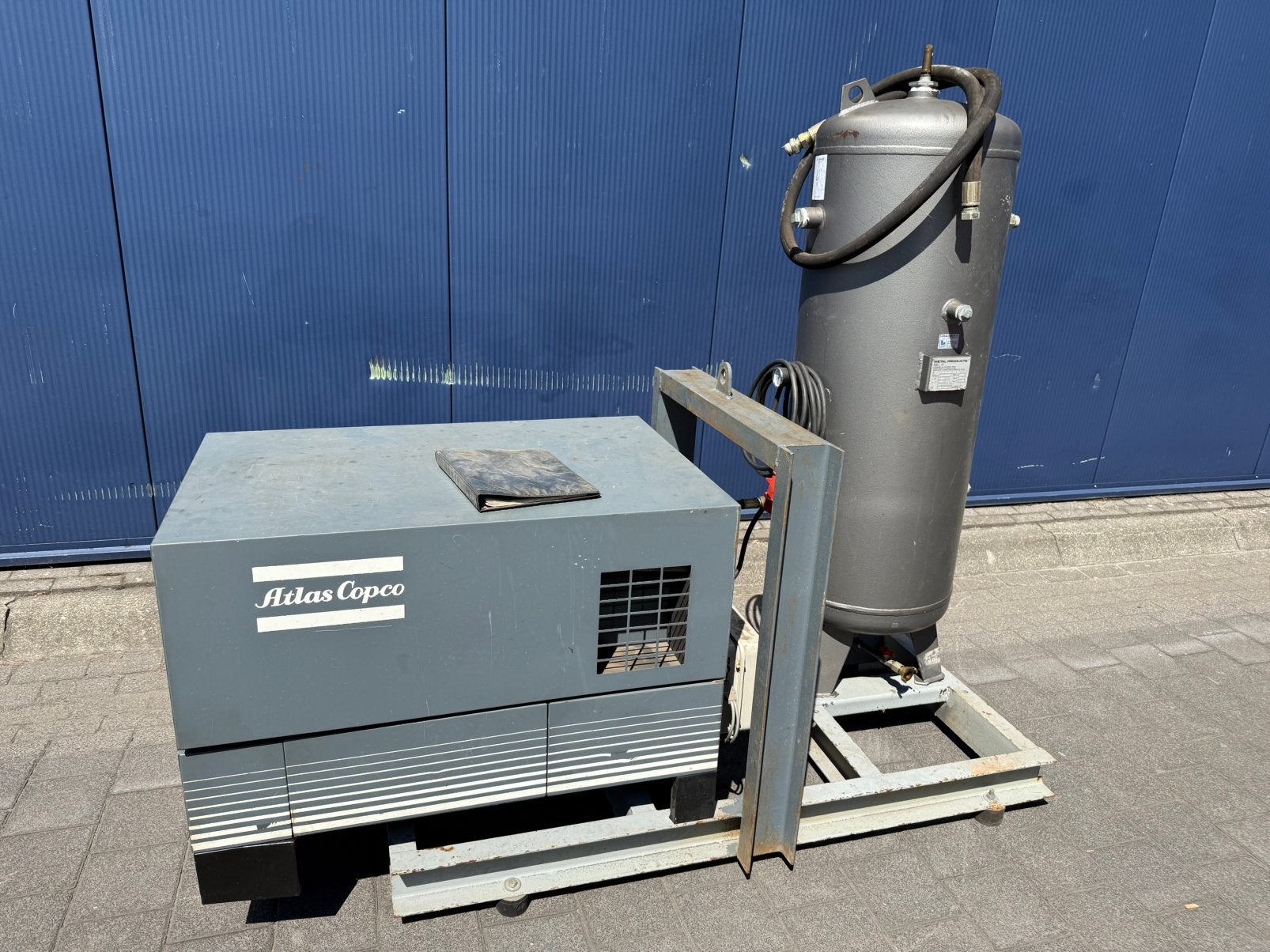 Atlas copco compressor, Gebruikt, Q, Q, Geluidgedempt