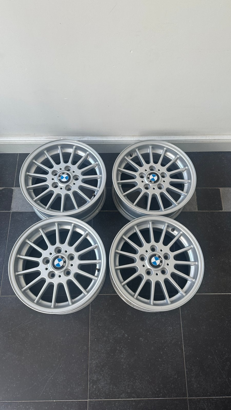 BMW 4 velgen 16 inch, Ophalen, Velg(en), 16 inch, 205 mm