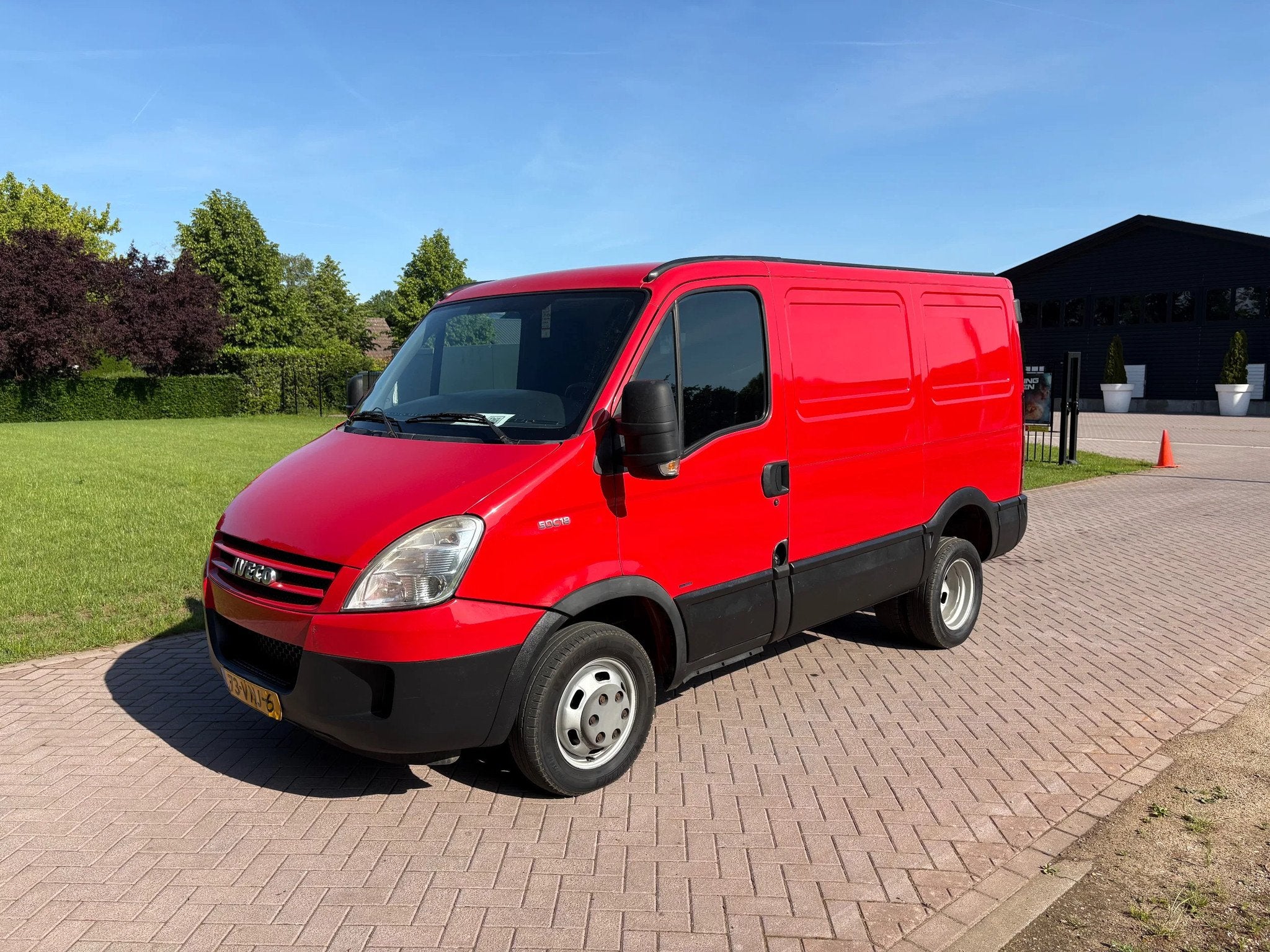 Iveco 50C18 hydro stop (bj 2008), Auto's, Gebruikt, 4 cilinders, Iveco, Trekhaak