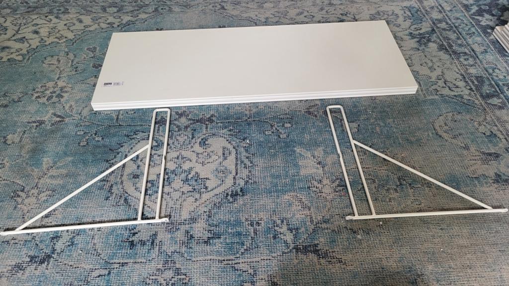 IKEA BERGSHULT plank met beugels (5 stuks), Ophalen, Gebruikt