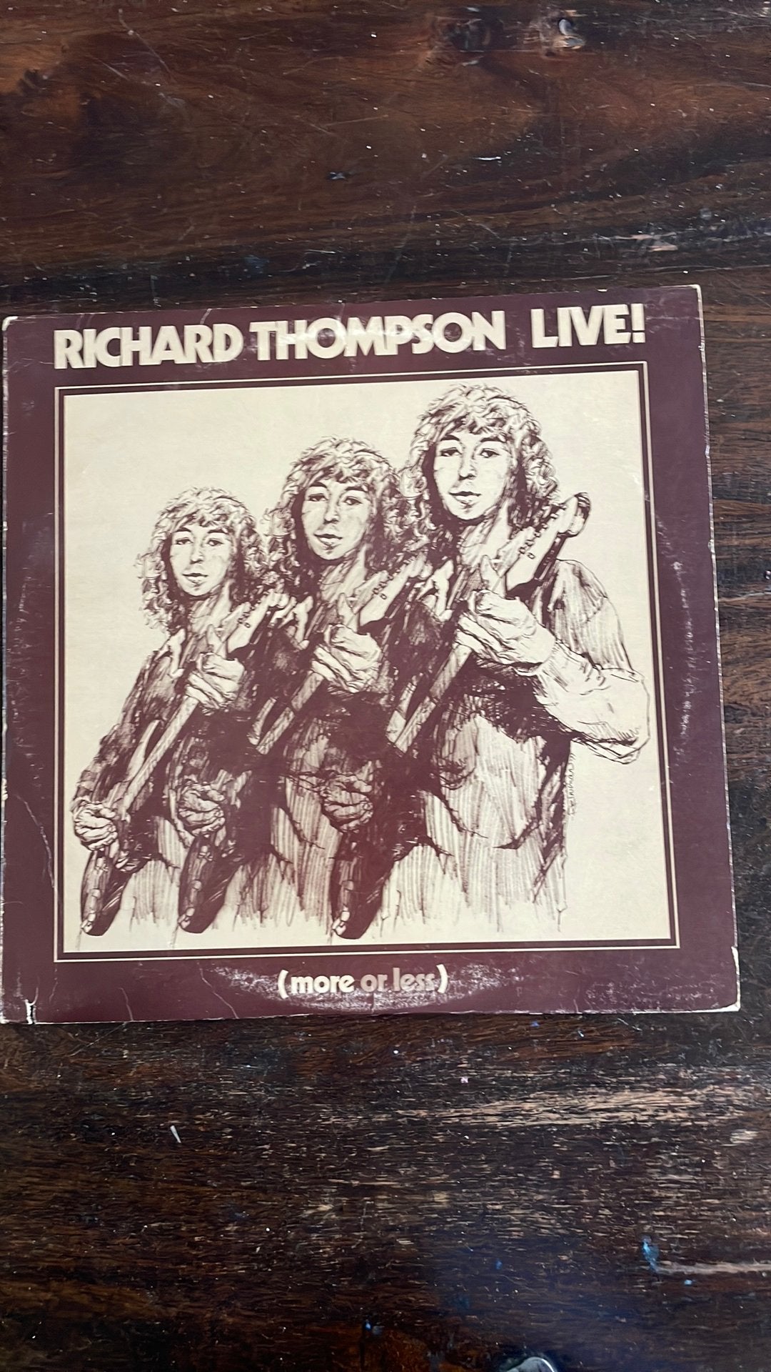 Lp van Richard Thompson ( dubbel lp)., Cd's en Dvd's, Ophalen of Verzenden, Zo goed als nieuw, 12 inch, Poprock