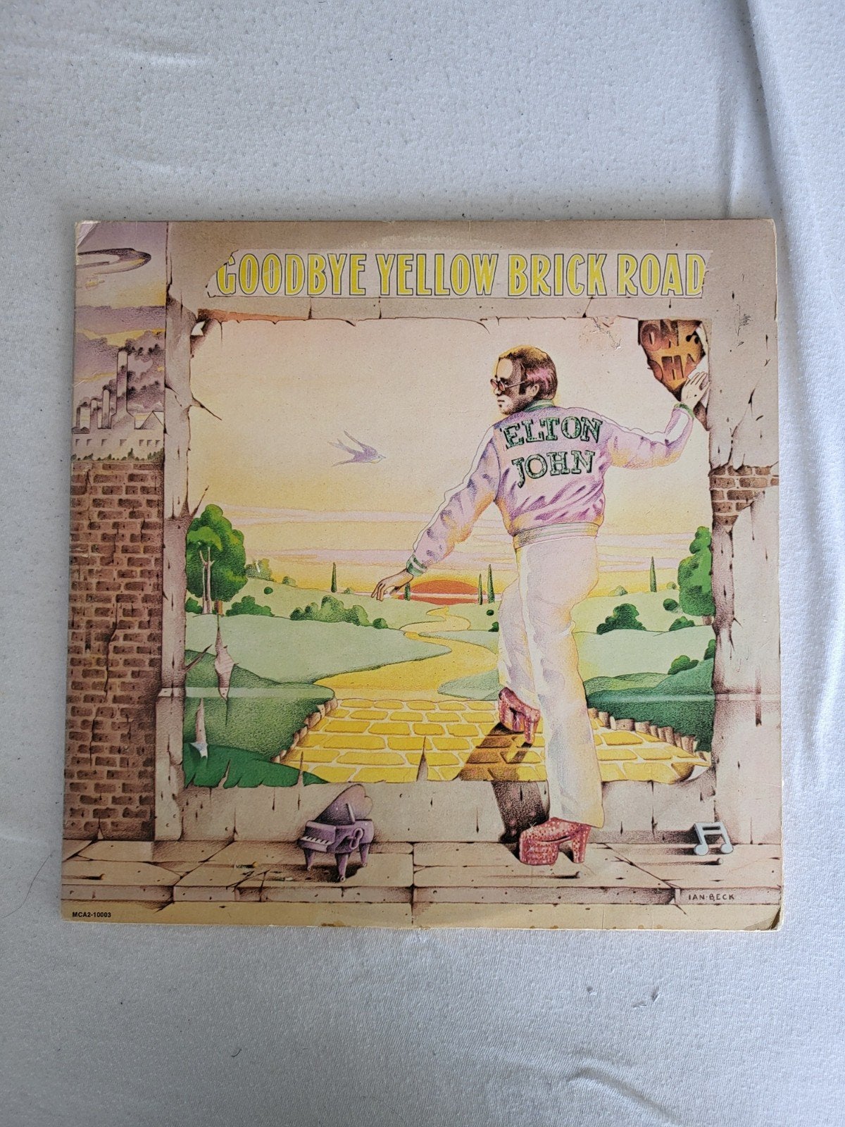 Elton John goodbye yellow brick road, orginele  70's persing, Gebruikt, Pop, Ophalen of Verzenden, 12 inch