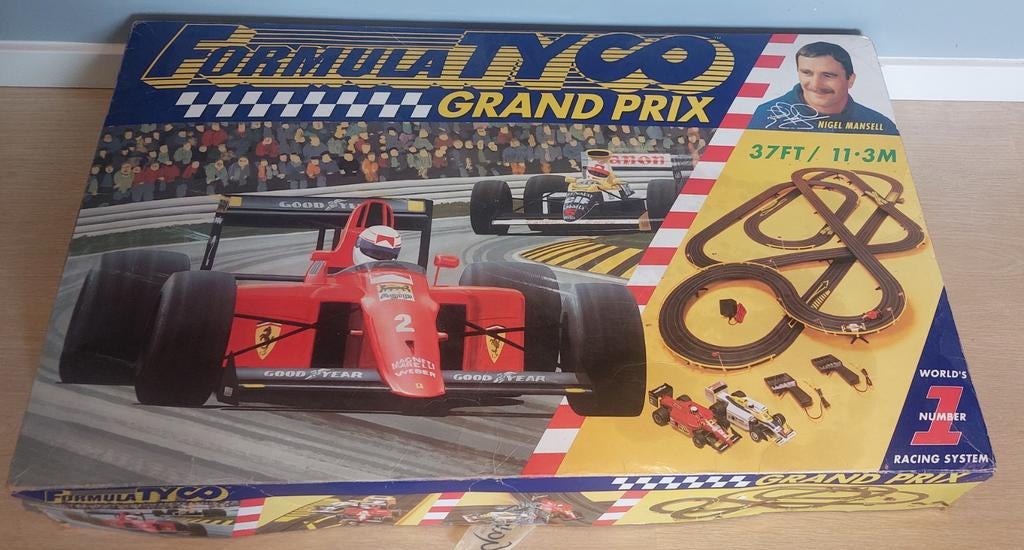 Formula Tyco Grand Prix race baan, Ophalen