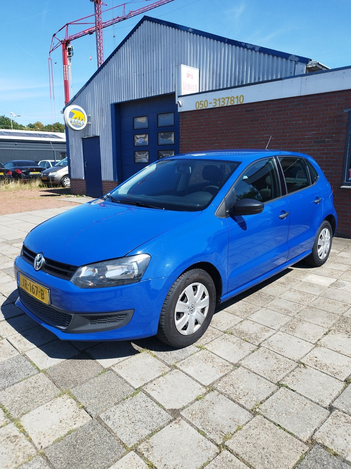 Volkswagen Polo 1.2i Verkocht, Voorwielaandrijving, Euro 5, 40 €/maand, Zwart