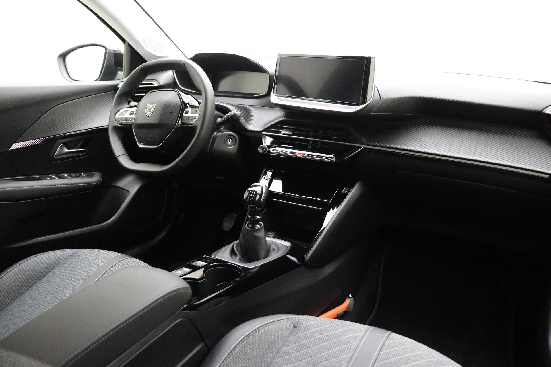 Peugeot 208 1.2 PureTech 100 Allure | Full LED | Camera acht, Auto's, Peugeot, Voorwielaandrijving, 101 pk, Euro 6, Leder en Stof