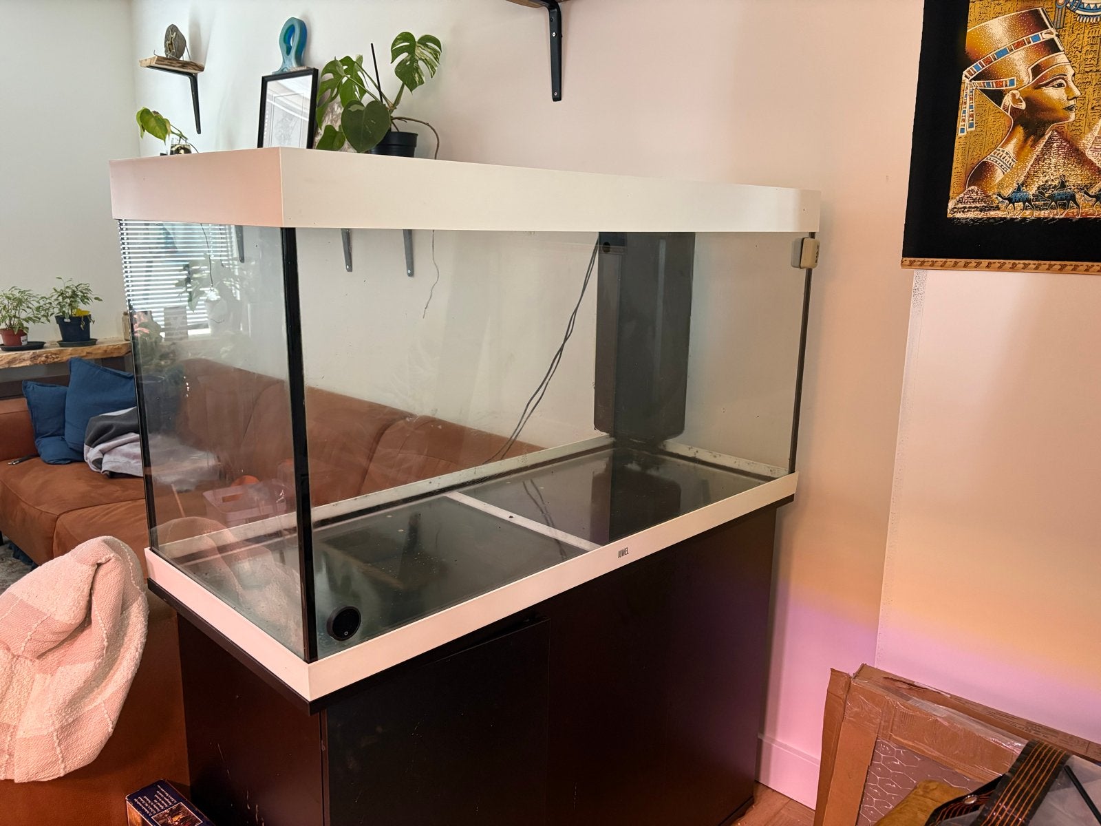 Aquarium Juwel rio 350 incl meubel, Ophalen, Zo goed als nieuw, Leeg aquarium