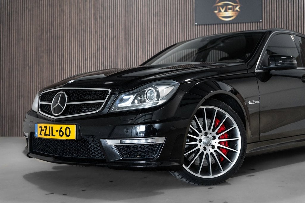 Mercedes-Benz C-klasse AMG 63 Performance Package 487PK Carb, Auto's, Automaat, Euro 5, Achterwielaandrijving, Gebruikt