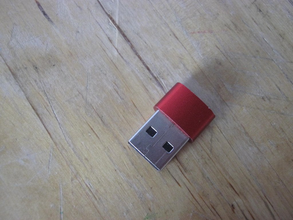 Usb c female naar usb a male converter adapter, Ophalen of Verzenden, Gebruikt