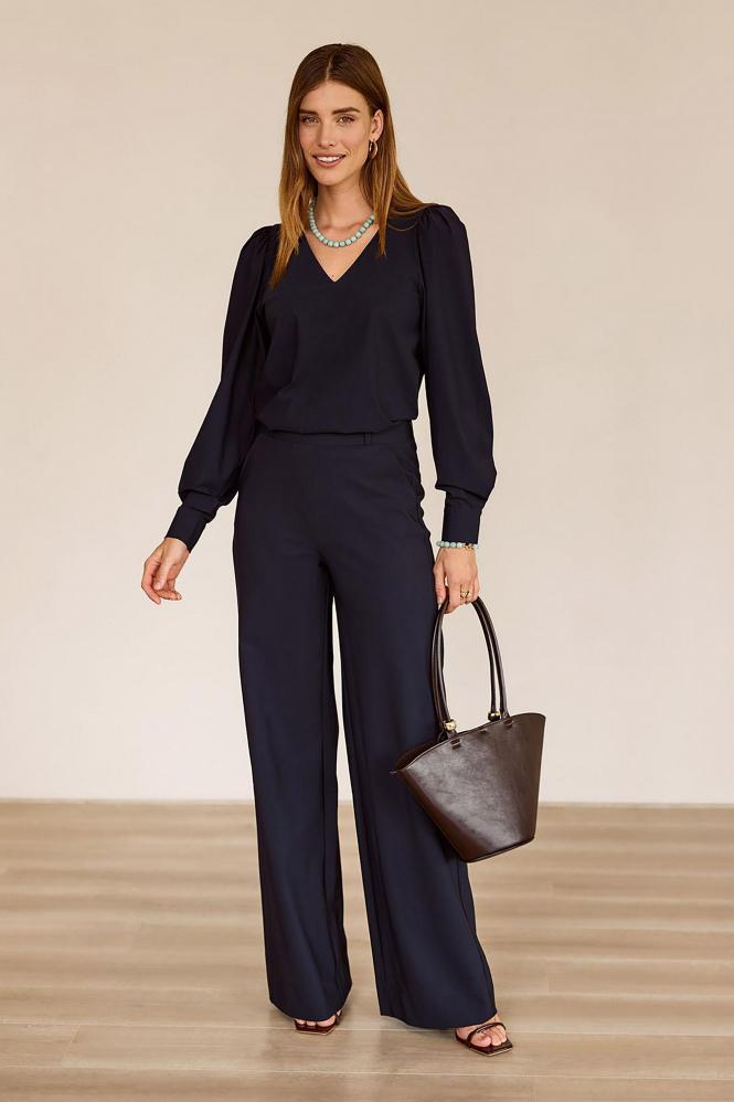 Studio Anneloes broek Lexie blauw maat S, Studio Anneloes, Zo goed als nieuw, Maat 36 (S), Lang