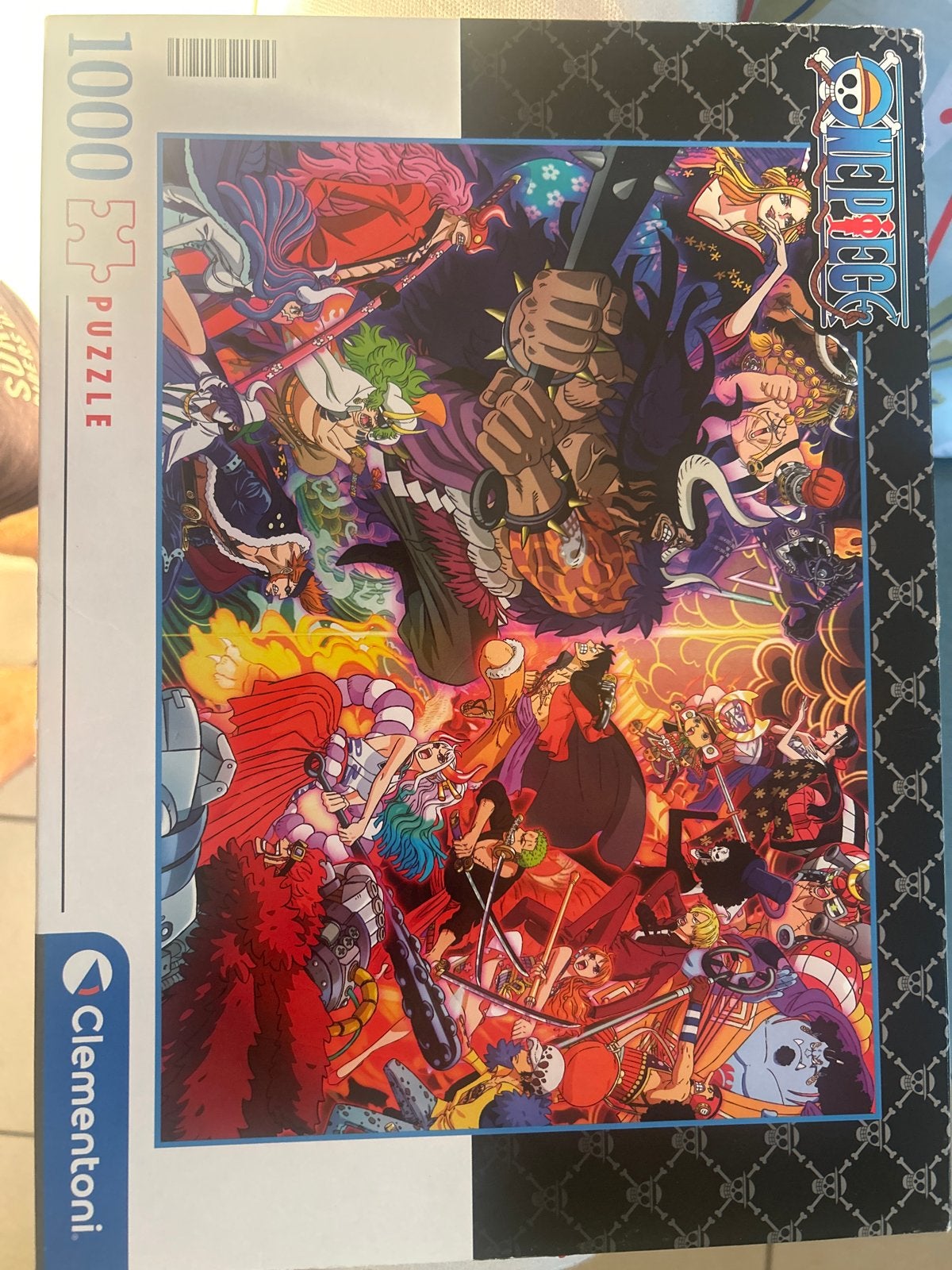 Clementoni 82128 OnepieceMangaAnimeJigsaw Puzzle 1000 Pieces, Ophalen, Meer dan 50 stukjes, Zo goed als nieuw, 6 jaar of ouder