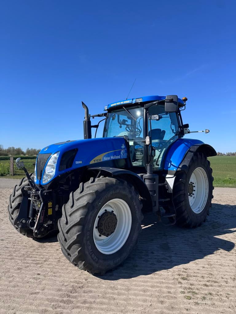New Holland T7030 Power Command 4 wd, Zakelijke goederen, Agrarisch | Tractoren, Ophalen, Gebruikt, Meer dan 160 Pk, 5000 tot 7500