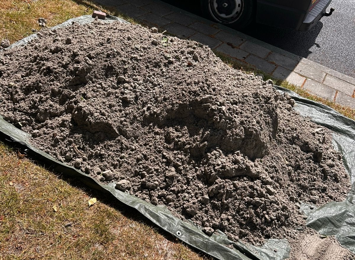 Kuub zand gratis, Tuin en Terras, Zand, Ophalen, Nieuw, Straatzand
